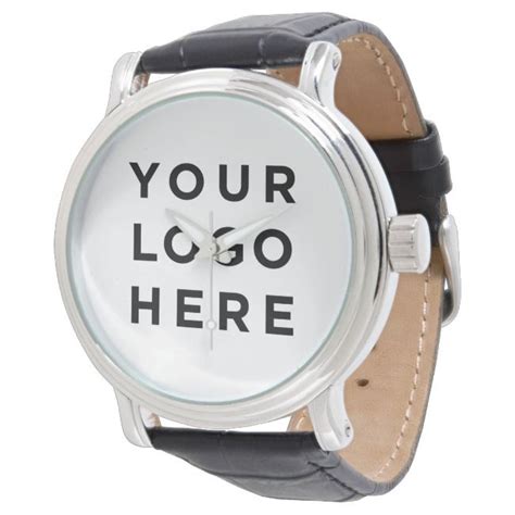 watch with logo personalized